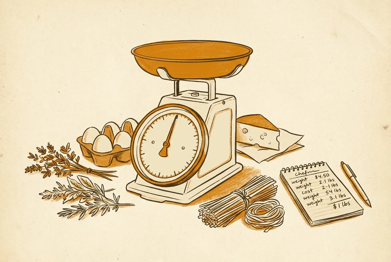 Editorial illustration for How to Cost a Recipe (The Yield Percentage Most Operators Skip)
